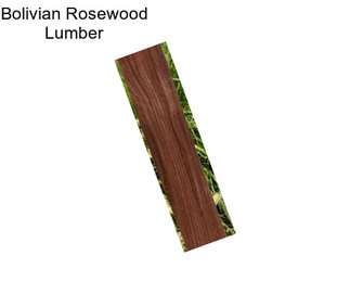 Bolivian Rosewood Lumber