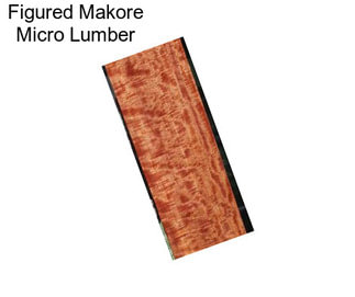 Figured Makore Micro Lumber