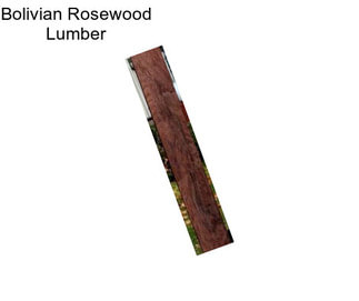 Bolivian Rosewood Lumber