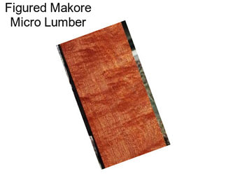 Figured Makore Micro Lumber