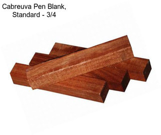 Cabreuva Pen Blank, Standard - 3/4\