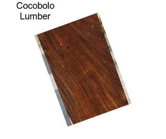 Cocobolo Lumber