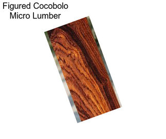 Figured Cocobolo Micro Lumber