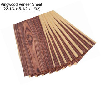 Kingwood Veneer Sheet (22-1/4\