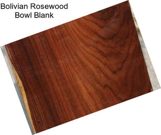 Bolivian Rosewood Bowl Blank