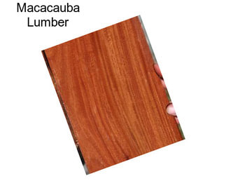 Macacauba Lumber