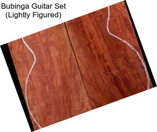 Bubinga Guitar Set (Lightly Figured)