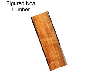 Figured Koa Lumber