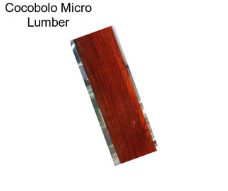 Cocobolo Micro Lumber