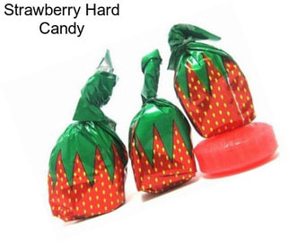 Strawberry Hard Candy