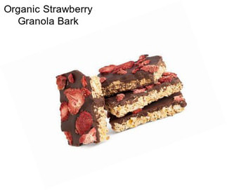 Organic Strawberry Granola Bark