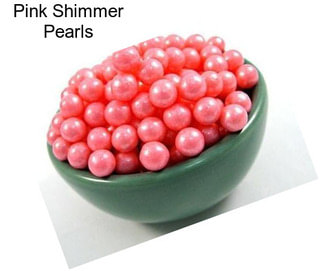 Pink Shimmer Pearls