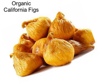 Organic California Figs