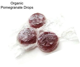 Organic Pomegranate Drops