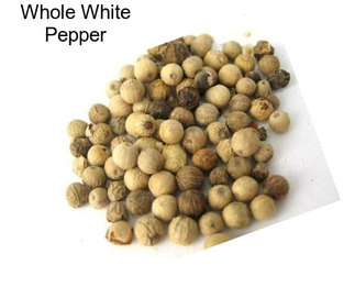 Whole White Pepper