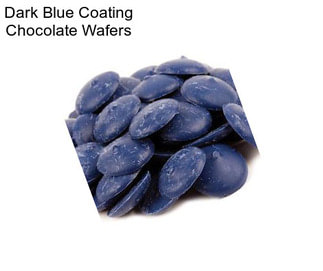 Dark Blue Coating Chocolate Wafers
