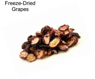 Freeze-Dried Grapes