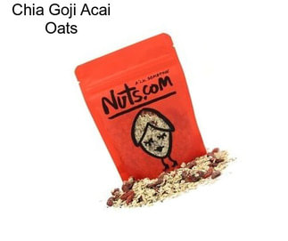 Chia Goji Acai Oats