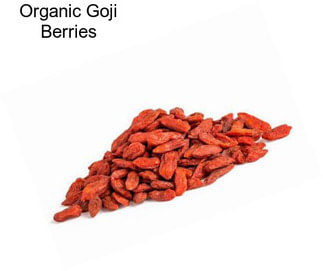 Organic Goji Berries