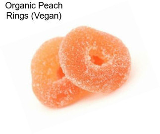 Organic Peach Rings (Vegan)