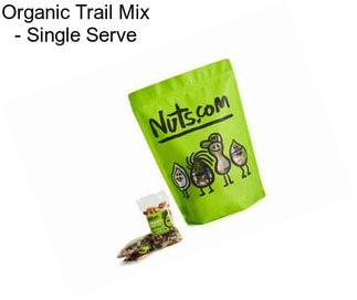 Organic Trail Mix - Single Serve