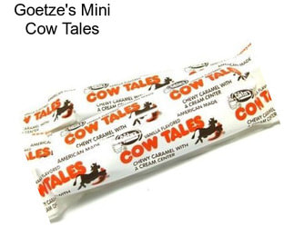 Goetze\'s Mini Cow Tales