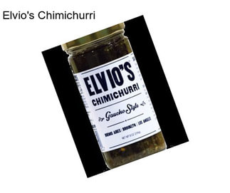 Elvio\'s Chimichurri