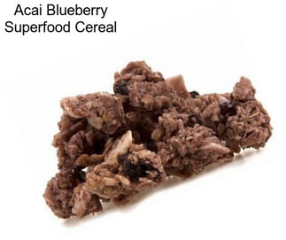 Acai Blueberry Superfood Cereal