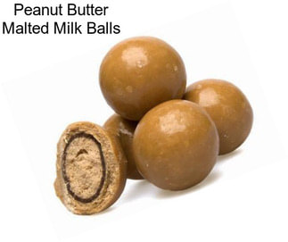 Peanut Butter Malted Milk Balls