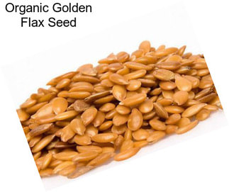 Organic Golden Flax Seed