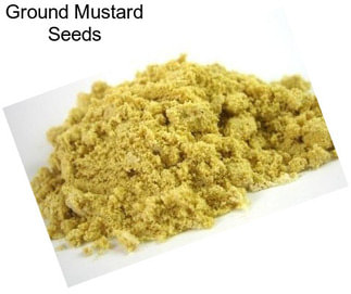 Ground Mustard Seeds