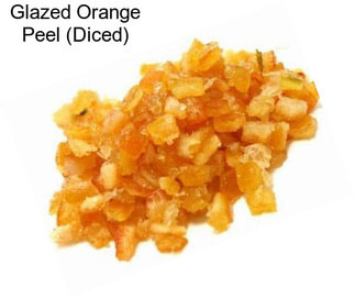 Glazed Orange Peel (Diced)