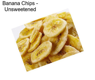 Banana Chips - Unsweetened