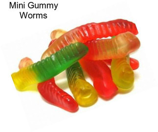 Mini Gummy Worms