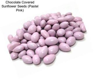 Chocolate Covered Sunflower Seeds (Pastel Pink)