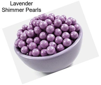Lavender Shimmer Pearls