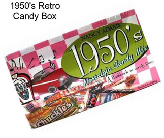 1950\'s Retro Candy Box