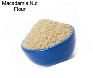 Macadamia Nut Flour