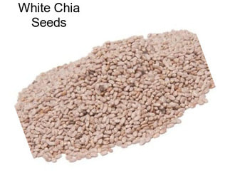 White Chia Seeds