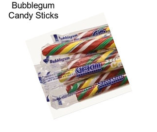 Bubblegum Candy Sticks