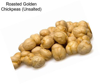 Roasted Golden Chickpeas (Unsalted)