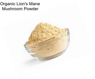 Organic Lion\'s Mane Mushroom Powder