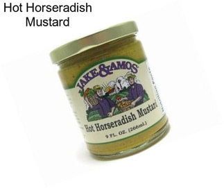 Hot Horseradish Mustard