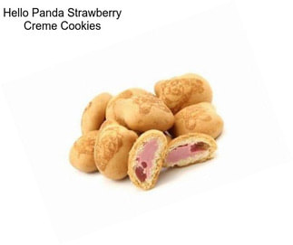 Hello Panda Strawberry Creme Cookies