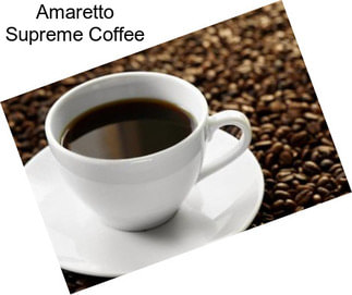 Amaretto Supreme Coffee