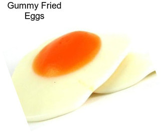 Gummy Fried Eggs