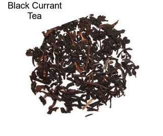 Black Currant Tea