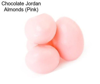 Chocolate Jordan Almonds (Pink)