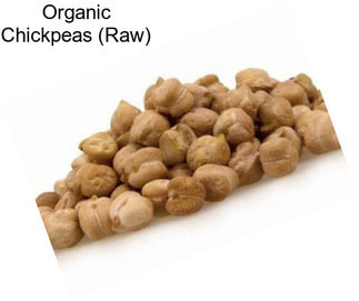 Organic Chickpeas (Raw)