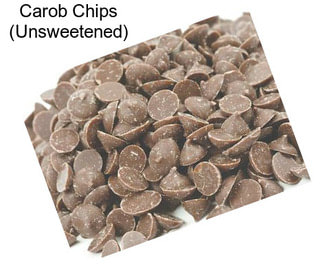 Carob Chips (Unsweetened)